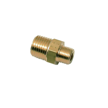 Series 0121 Brass straight adaptor male BSPT thread
